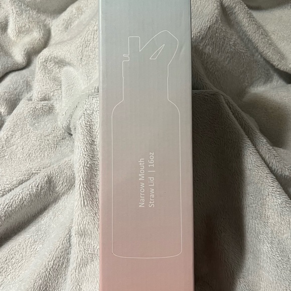 IRON•FLASK BUBBLE GUM 16OZ NARROW MOUTH STRAW LID 16OZ •F*NEW* - Picture 4 of 4